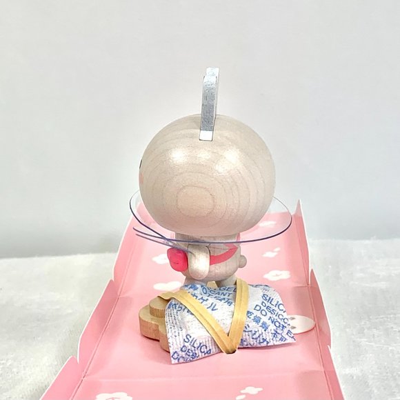 RARE Wooderful Life Bobblehead Kanahei's Small Animals Running Rabbit CONY w/Boo - Picture 13 of 13
